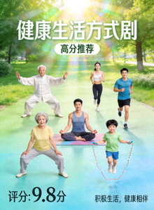高分推荐剧集海报：健康生活方式剧